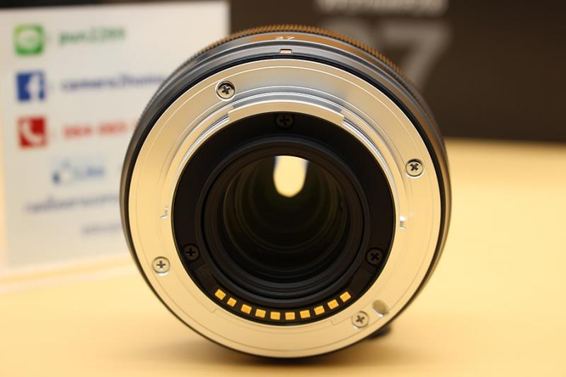 ขาย Lens FUJINON XF 27mm F2.8 (สีดำ) สภาพสวย ไร้ฝ้า รา อดีตประกันศูนย์ ตัวหนังสือคมชัด อุปกรณ์ครบกล่อง  อุปกรณ์และรายละเอียดของสินค้า 1.LENS FUJINON XF 27m